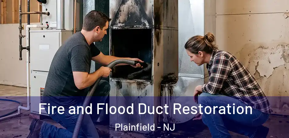 Fire and Flood Duct Restoration Plainfield - NJ