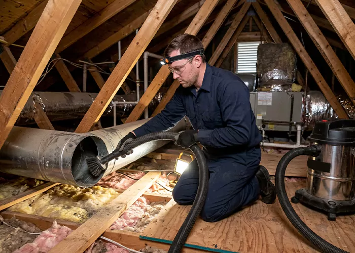 Skilled Plainfield Attic Duct Cleaning Company