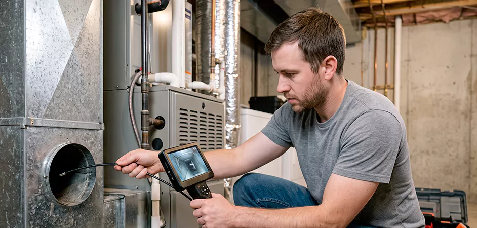 Air Duct Camera Inspection in Plainfield, NJ