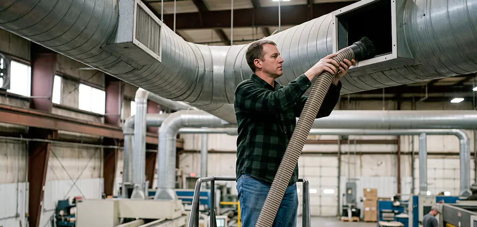 Post-Construction Duct Cleaning in Plainfield
