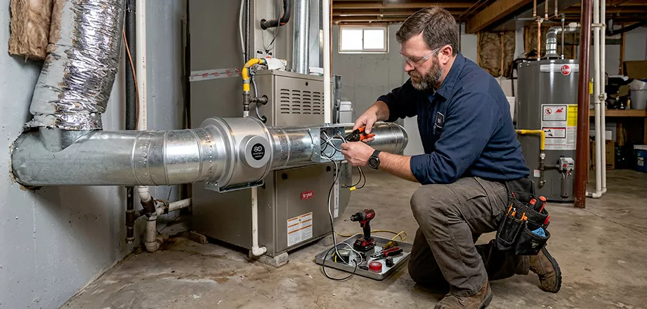 Booster Fan Installation in Plainfield